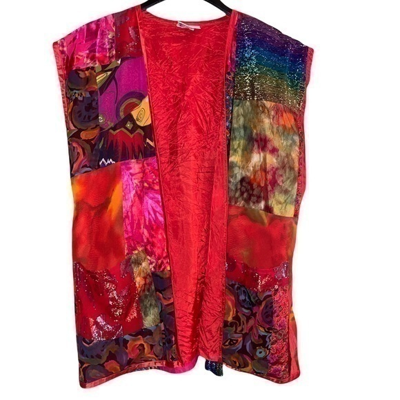Maggie Shepherd M patchwork vest - Picture 1 of 6